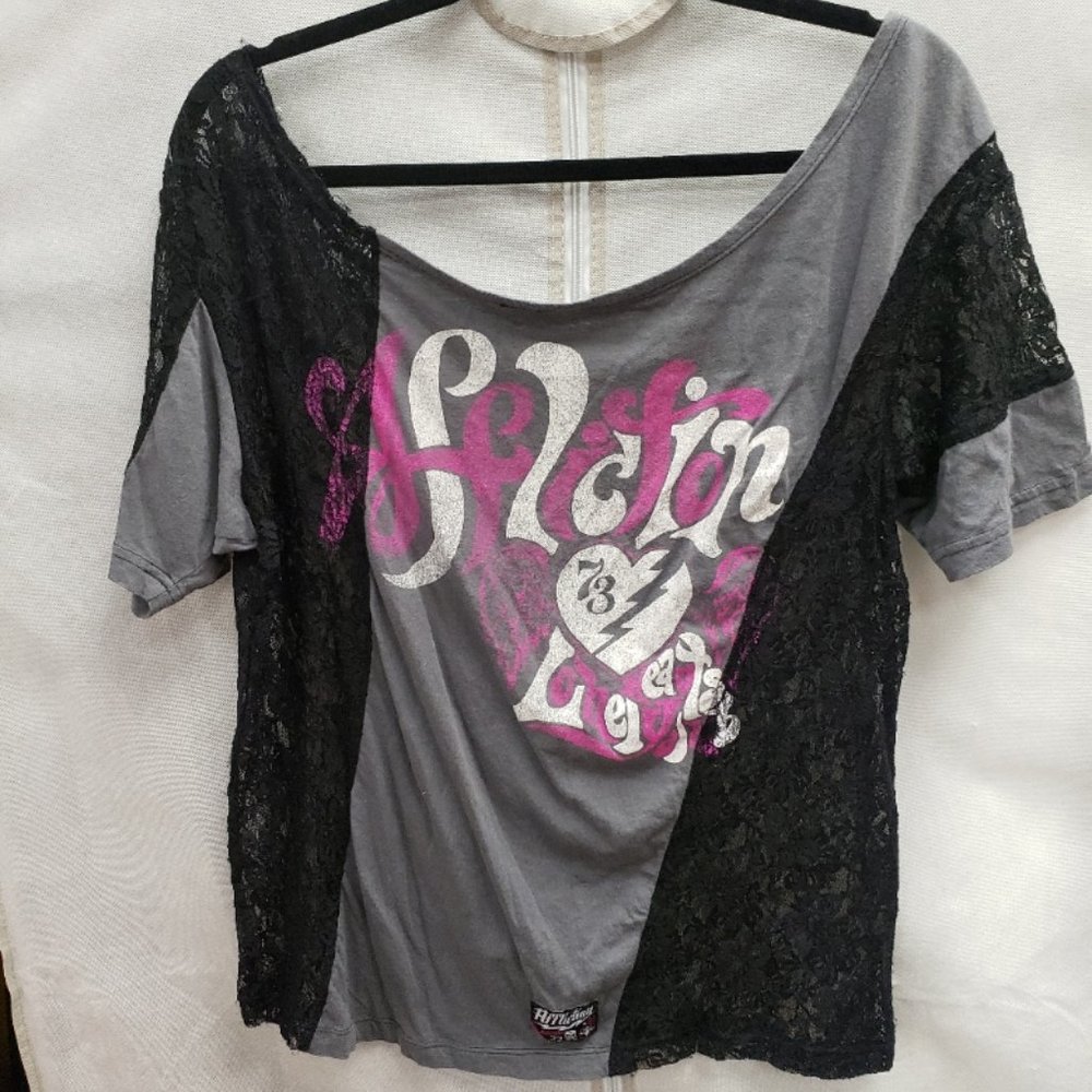 Affliction Boat Neck Tee